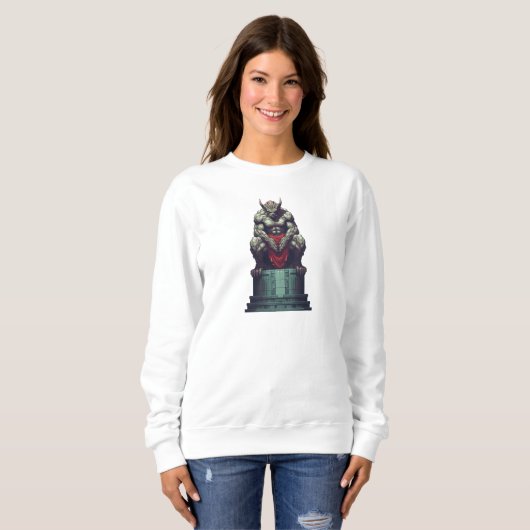 Gargoyle Mythological Sweatshirt (Vorne ganz)