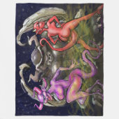 Gargoyle n Dark Fee Fleecedecke (Vorderseite)