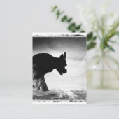 GARGOYLE NOTRE DAME PARIS FRANKREICH POSTKARTE (Stehend Vorderseite)