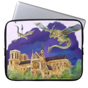 Gargoyle Notre Dame - Paris Laptop Hülle Laptopschutzhülle