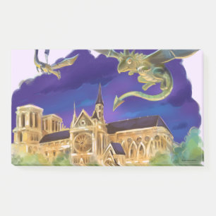 Gargoyle Notre Dame - Paris Notizen 10" x 6"