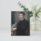 Gargoyle oder Dark Cupid in diesem verstörenden It Postkarte (Stehend Vorderseite)