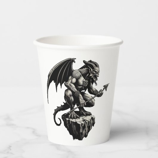 Gargoyle Pappbecher (Vorderseite)
