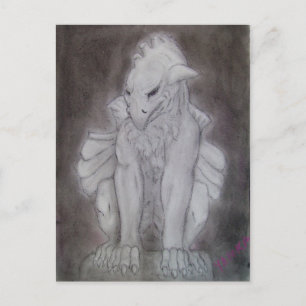 Gargoyle Postkarte