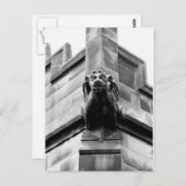 Gargoyle Postkarte (Vorne/Hinten)