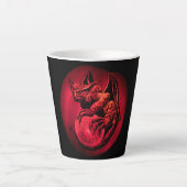 Gargoyle Pumpkin-Tasse Milchtasse (Vorderseite)