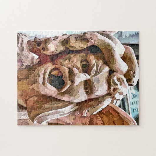 GARGOYLE PUZZLE (Horizontal)