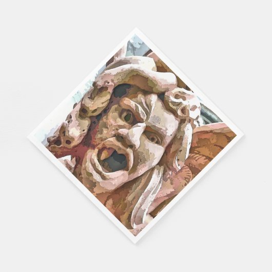 GARGOYLE SERVIETTE (Ecke)