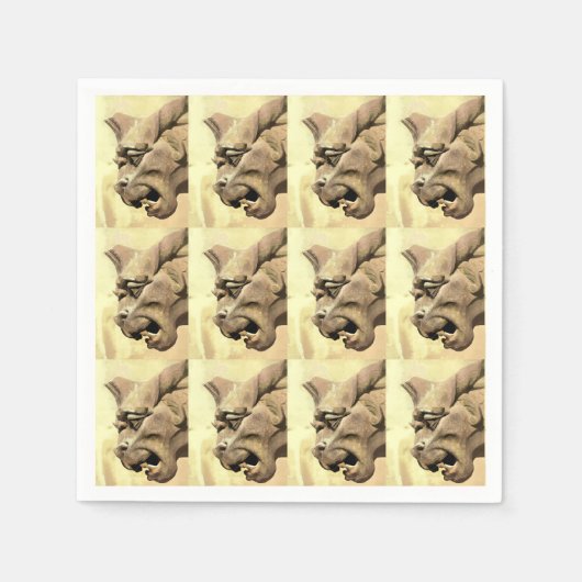 GARGOYLE SERVIETTE (Vorderseite)