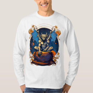 Gargoyle-Shirt, Fantasy-Shirt, mittelalterliches S T-Shirt