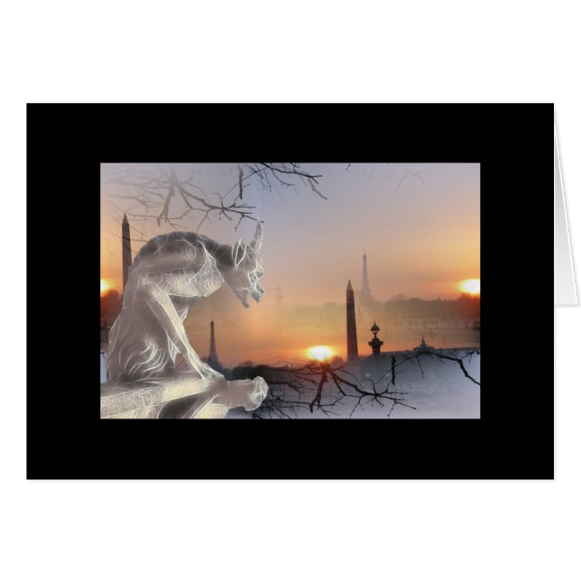 Gargoyle von Notre-Dame! (Vorderseite (Horizontal))