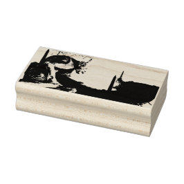 Gargoyle von Notre Dame Gummistempel