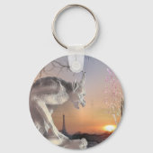 Gargoyle von Notre-Dame Schlüsselanhänger (Rückseite)