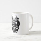 Gargoylen-Illustration Tasse (VorderseiteRechts)