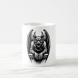 Gargoylen-Illustration Tasse