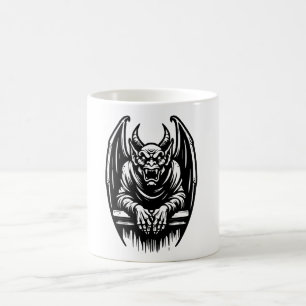 Gargoylen-Illustration Tasse