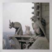 Gargoyles auf der Balustrade der Grande Poster (Vorne)