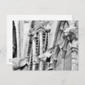 Gargoyles, Notre Dame de Paris Kathedrale, Paris Postkarte (Vorne/Hinten)