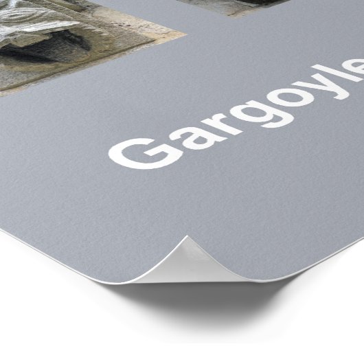 Gargoyles Poster (Ecke)