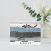 Garibaldi oder Postkarte der Küstenwache (Stehend Vorderseite)