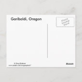 Garibaldi Postkarte (Rückseite)