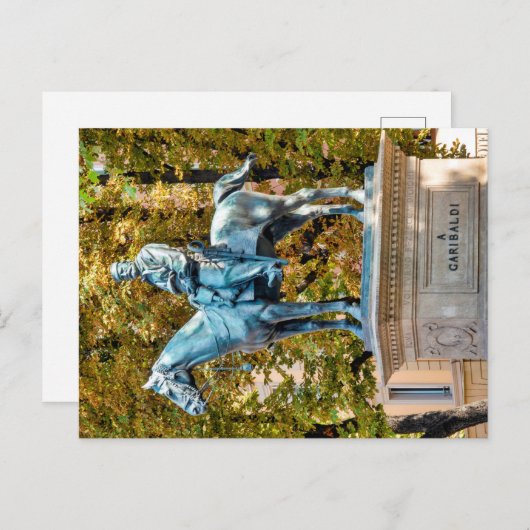 Garibaldi Postkarte (Vorne/Hinten)