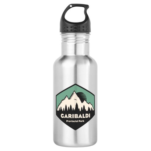 Garibaldi Provincial Park Edelstahlflasche (Vorderseite)