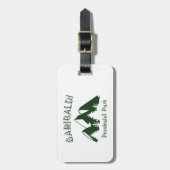 Garibaldi Provincial Park Gepäckanhänger (Vorderseite vertikal)