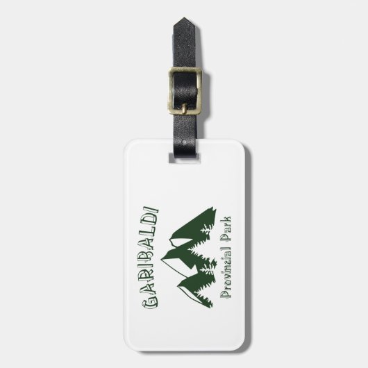 Garibaldi Provincial Park Gepäckanhänger (Vorderseite vertikal)