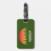 Garibaldi Provincial Park Gepäckanhänger (Rückseite vertikal)