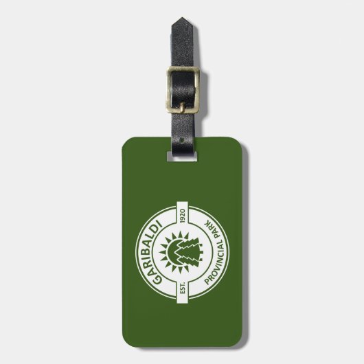 Garibaldi Provincial Park Gepäckanhänger (Vorderseite vertikal)