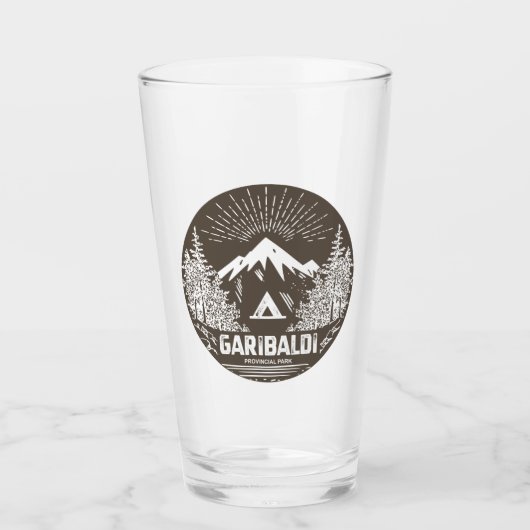 Garibaldi Provincial Park Glas (Vorderseite)