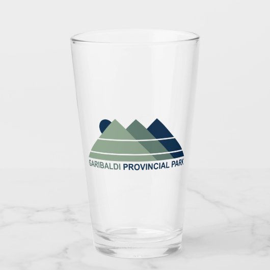 Garibaldi Provincial Park Glas (Vorderseite)