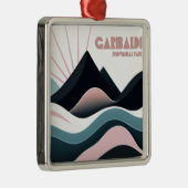 Garibaldi Provincial Park Kolored Hills Ornament Aus Metall (Rechts)