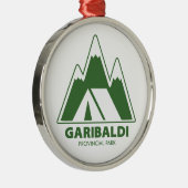 Garibaldi Provincial Park Mountains Camping Ornament Aus Metall (Rechts)