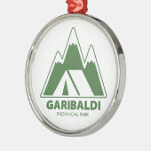 Garibaldi Provincial Park Mountains Camping Ornament Aus Metall (Links)
