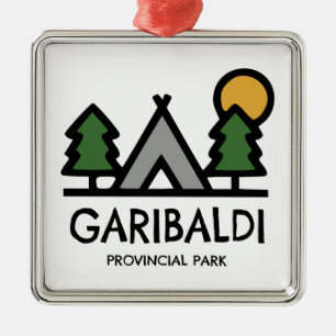 Garibaldi Provincial Park Ornament Aus Metall
