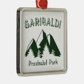 Garibaldi Provincial Park Ornament Aus Metall (Rechts)