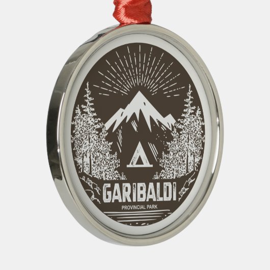 Garibaldi Provincial Park Ornament Aus Metall (Rechts)