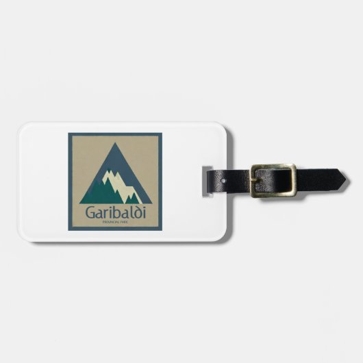 Garibaldi Provincial Park Rustic Gepäckanhänger (Vorderseite horizontal)