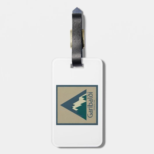 Garibaldi Provincial Park Rustic Gepäckanhänger (Rückseite vertikal)