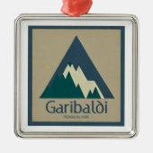 Garibaldi Provincial Park Rustic Ornament Aus Metall (Vorne)