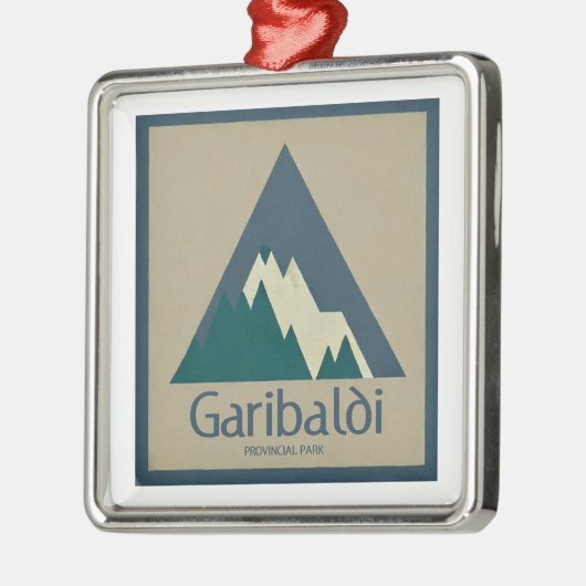 Garibaldi Provincial Park Rustic Ornament Aus Metall (Links)