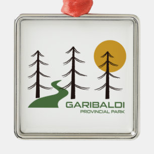 Garibaldi Provincial Park Trail Ornament Aus Metall