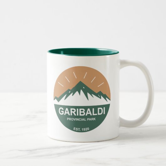 Garibaldi Provincial Park Zweifarbige Tasse (Rechts)