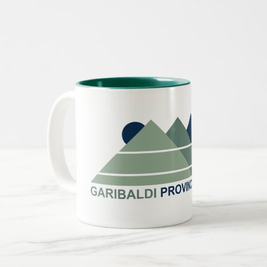 Garibaldi Provincial Park Zweifarbige Tasse (Vorderseite Links)