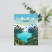 Garibaldi-See Kanada Postkarte (Stehend Vorderseite)