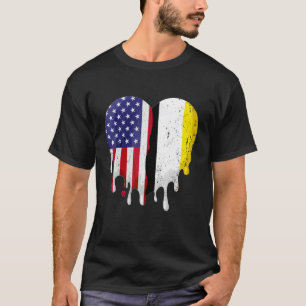 Garifuna American Patriot Grown Country Melting He T-Shirt