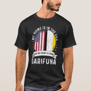 Garifuna American Patriot Grown Proud Zuhause USA T-Shirt