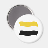 Garifuna Flag Magnet (Vorderseite/Rückseite)
